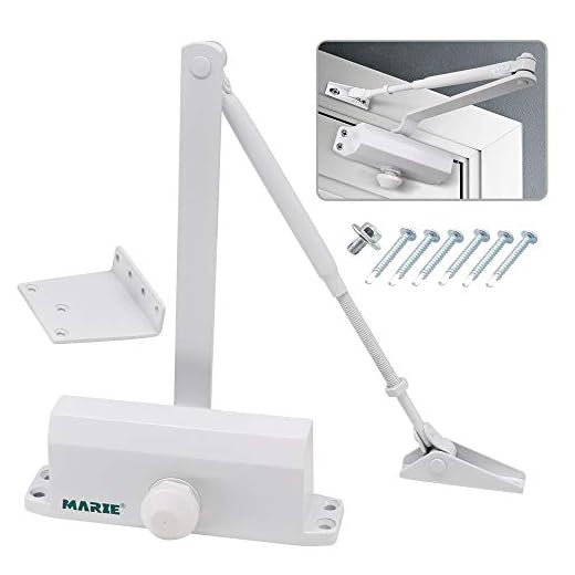MARIE Automatic Door Closer Commercial Size 2 Spring Heavy Duty Fireproof Adjustable Door-Closer