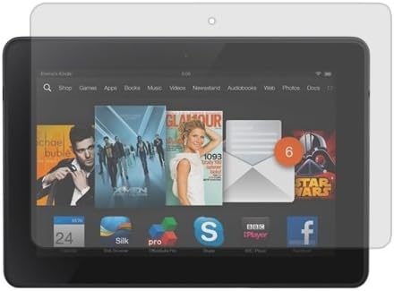 Warrior Wireless (TM) Clear LCD Screen Protector for Amazon Kindle Fire HDX 7 + Bundle = (ITEM + CELLPHONE STAND) - By TheTargetBuys