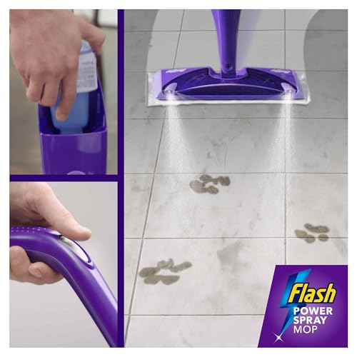 Flash Power Spray Mop Floor Cleaner Liquid Citrus 4x1.25L - Image 4