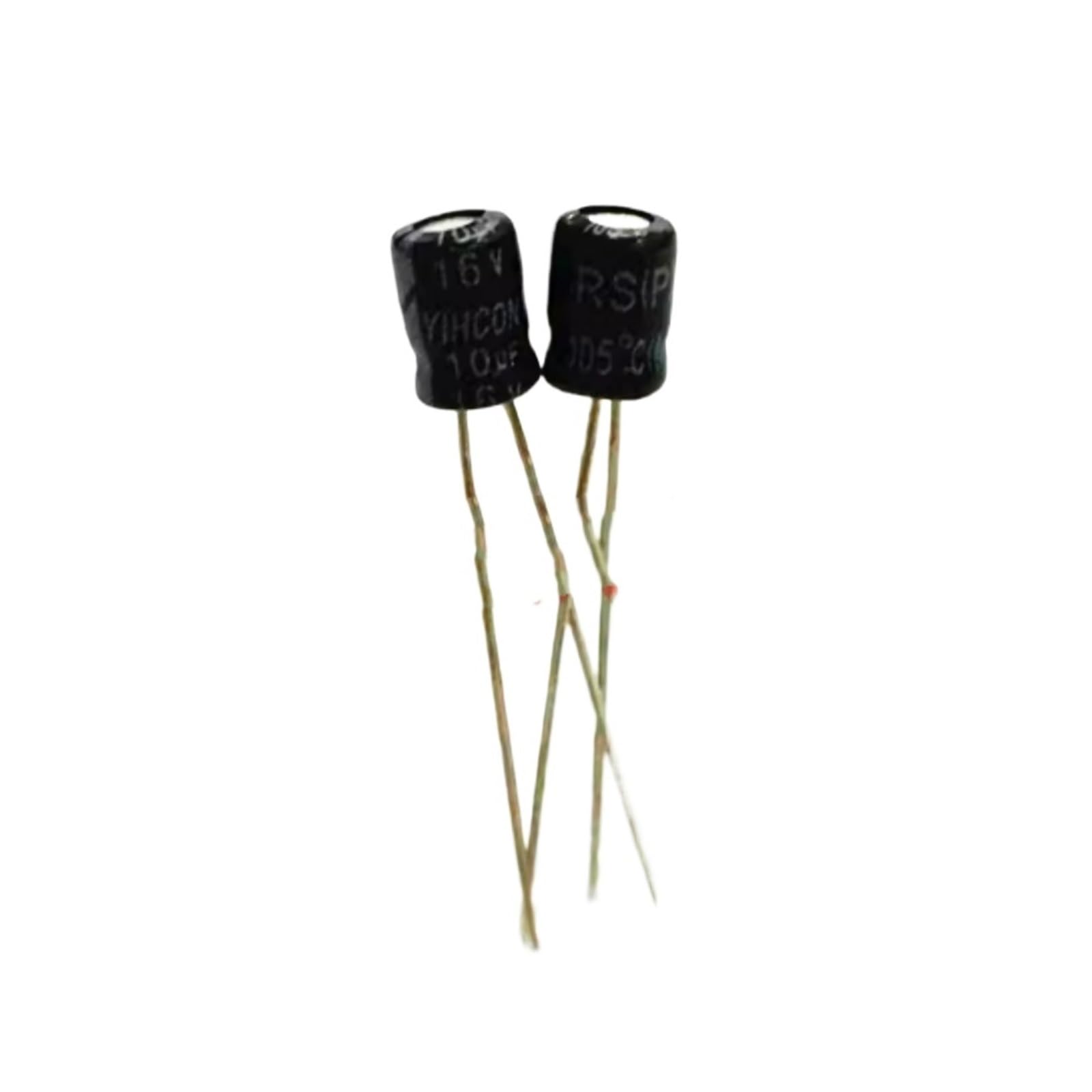Condensateurs électrolytiques 16V 10uF miniatures pour circuits imprimés