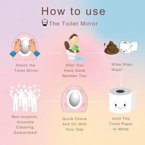 Espejo de baño ovalado compacto y portátil miniatura 7