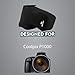 MegaGear Ultra Light Neoprene Camera Case Compatible with Nikon Coolpix P1000,Black