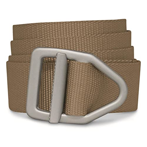 Bison Designs 38mm Wide Light Duty Belt with Black Buckle (Black, 38-Inch Maximum Waist/Medium)2