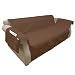 Furniture cover, 100% Waterproof Protector Cover for Couch/Sofa by PETMAKER, Non-Slip, Stain Resistant, Great for Dogs, Pets, and Kids – Brown