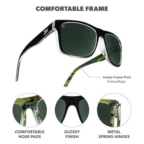 Image of Knockaround Large Polarized Sunglasses for Men & Women - UV400 Protection