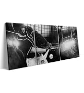 Jumong Motivational Wall Decor Baseball Canvas Wall Art Inspirational Sport Prints Inspirational ...