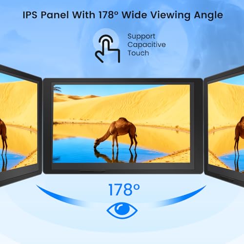 Image of ELECROW 7 inch ESP32 Display 800x480, HMI IPS AI Touch Screen with Acrylic Case | Support AI Speech Interaction, 32-Bit LX7 Dual-Core Processor, Up to 240MHz, Compatible with Arduino, ESP-IDF (Advanced)