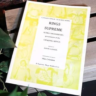 Rings Supreme Solid Routine Magic Effects Book by Lewis Ganson & Aldo Colombini