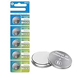 CR2032 - Batteria al litio da 3 V, 5 pezzi, per Apple AirTag/telecomando per auto, portachiavi, monitor di glucosio, candele, orologi, bilance, campanello, sensori intelligenti