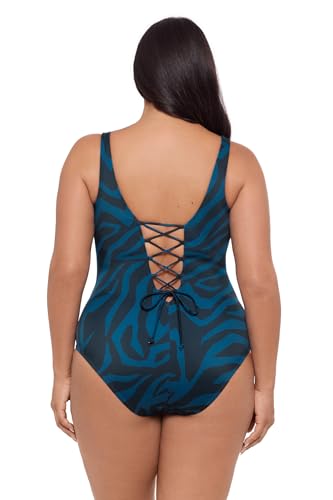 Women's Square One Piece Swimsuit3
