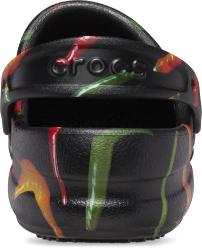 Slip-Resistant Work Shoes for Unisex Adults: Crocs Bistro Graphic Clogs