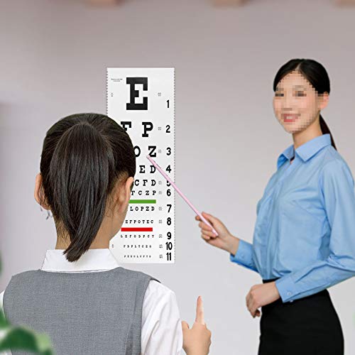 Image of mollensiuer 3 Set Plastic Handheld Eye Occluder Professional Eye Exam Occluder for Vision Test Ophthalmic Examination