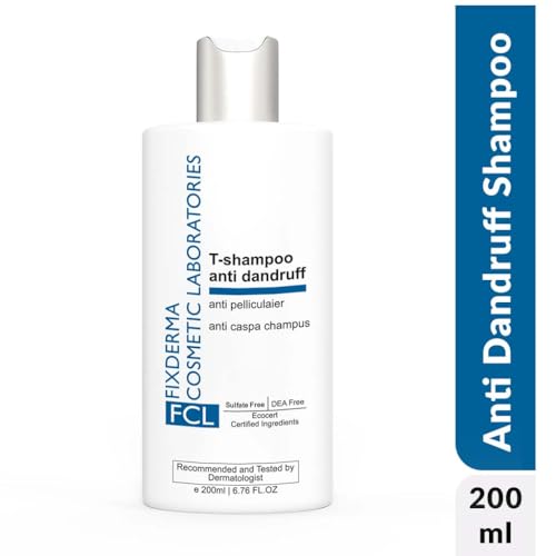 FIXDERMA COSMETIC LABORATORIES Store FCL T-Shampoo Anti-Dandruff 200ml - Image 3