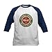 CafePress Pro Life Baseball Jersey Kids Cotton Baseball Jersey, 3/4 Raglan Sleeve Shirt Navy/White