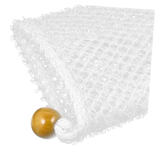 Sac filet à savon nylon exfoliant et pochette mousse pour douche