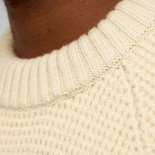 Fjällräven Herren Övik Waffle Knit Sweatshirt, Grey, L