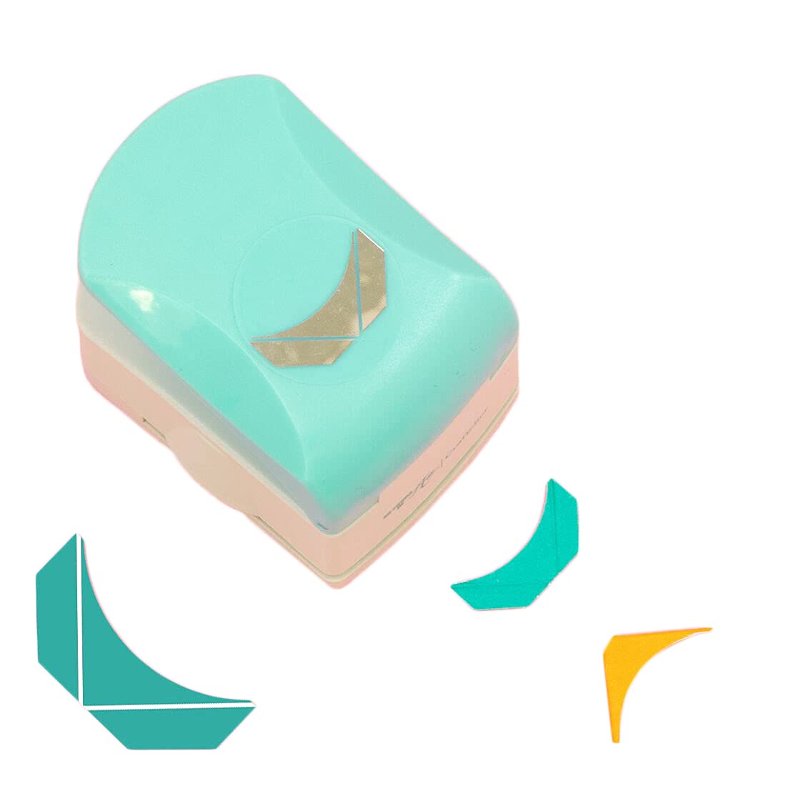 Craftelier - Lever Press Rounded Corner Punch for Paper and Cardboard | for Scrapbooking and Crafting Photo Embellishments | Size Approx. 7,2 x 5,6 x