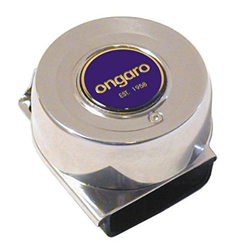 Klaxon compact 12V contre la corrosion marine Ongaro SS Mini