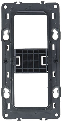 Prise 2P+T Legrand Mosaic Surface double poste avec support à vis
