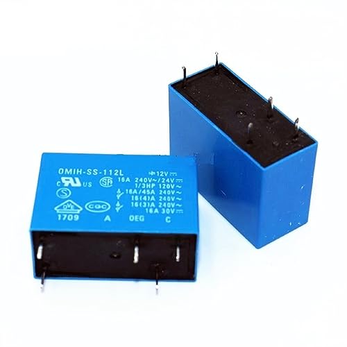 Relais OMIH DC12V 16A commutation haute performance pour cartes électroniques