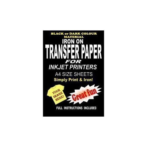 Inkjet Transfer Paper for Dark Fabrics Cover