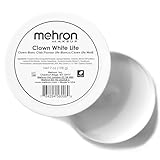 Mehron Makeup Clown White Lite Professional Makeup (7 oz)