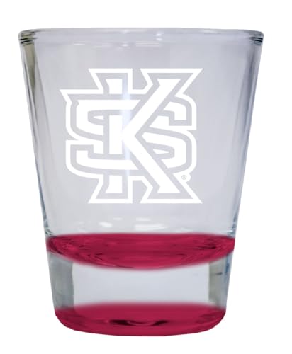 Vaso shot grabado rojo 2 oz Kennesaw State University