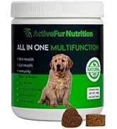 ActiveFur Nutrition All-IN-1 Multifunction Chews for Dogs - 120 Chicken Flavoured Soft Chews