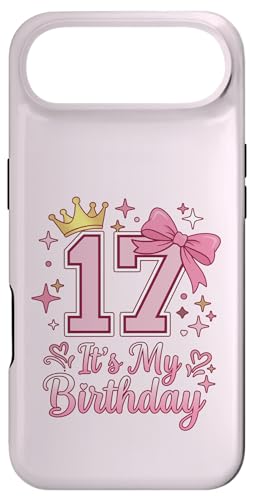 It's My 17�΂̒a���� ���̎q �R�P�b�g���{�� �s���N 17�� �X�}�z�P�[�X iPhone Air �p