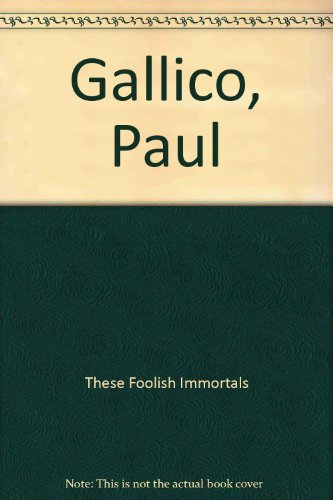 Gallico, Paul B008IEEOJS Book Cover