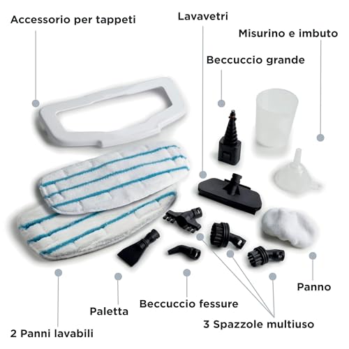Aspirateur Vapeur Ariete 4175/01 – 1500 W, Capacité 0,35 L - vue 7