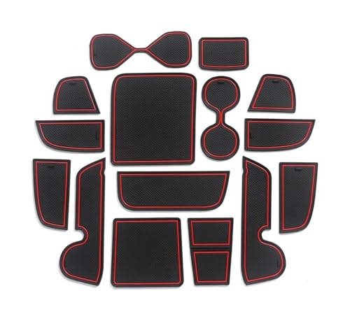 �h�A�X���b�g�}�b�g �p ���F�[�� HR-V 2021 2022 HRV �C���e���A�A�N�Z�T���[�m���X���b�v�h�A�p�b�h�R�[�X�^�[(Lhd-red)