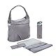 LÄSSIG Baby Wickeltasche Stylische Tasche nachhaltig Babytasche/Green Label Hobo Bag