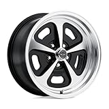 American Racing Vintage VN501 500 MONO CAST 17X8 5X4.5 4.5 0mm GLOSS BLACK MACHINED -...