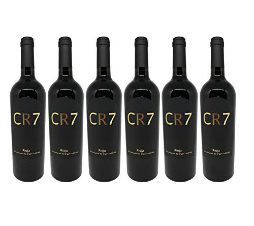 CR7 Vino tinto Crianza- D.O.Ca Rioja Botellas 6 x 750 ml - Total: 4500 ml