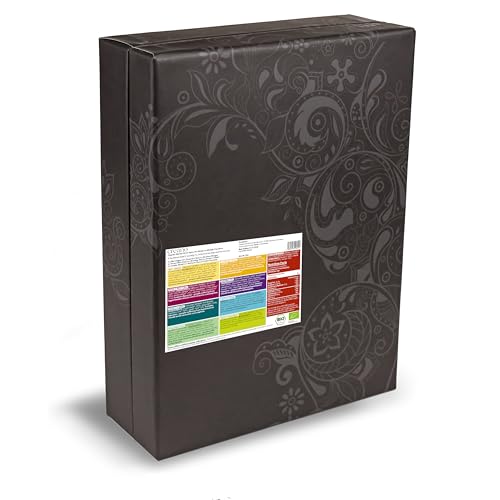 Image of Creano Organic Herbal Tea Gift Set inchOrganic Herbal Tea inch - 24 Pyramid Tea Bags in 9 Different Varieties - 60 g*