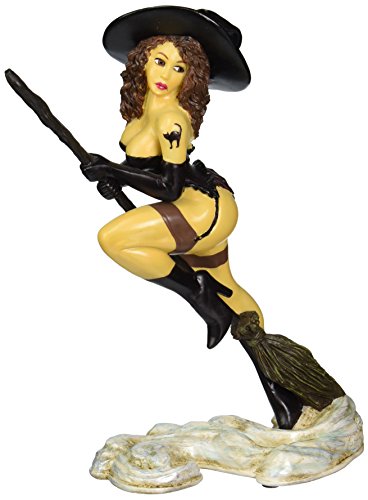 Design Toscano PD0413 Statuette Sorcière Tentatrice Tatouée, Multicolore, 9 x 21.5 x 28 cm Cover