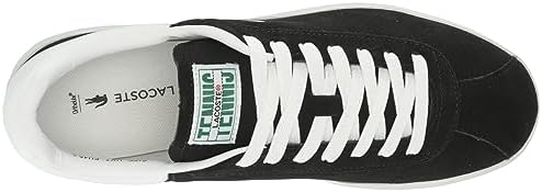 Lacoste Women's 46SFA0055 Sneaker, BLK/WHT, 8 | Image 4