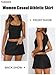 Pungdra Womens Micro Mini Skirt with Shorts Low Rise A-Line Skort for Women Formal Going Out Casual Athletic Tennis Outfits Black Small