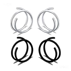 black silver 2 pairs