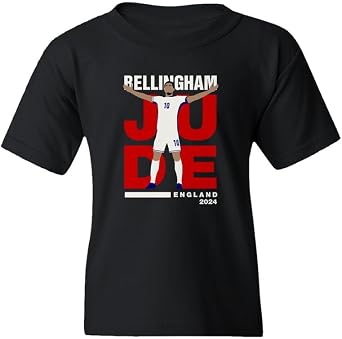 England Soccer Star Bellingham Celebration Inspired Youth Unisex T-Shirt