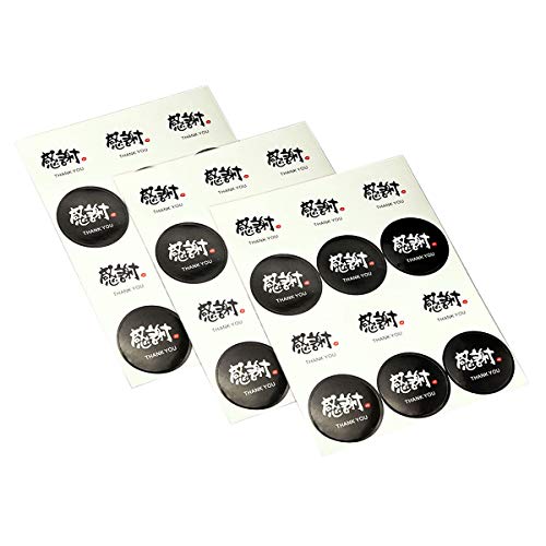 BESTOYARD 20 Sheets Thank You Seal Stickers Cookie Bags Labels Adhesive Label Stickers for Wedding Birthday Party Baby Shower