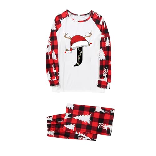 Pijamas navideños de manga larga con botones y ropa de dormir cálida para fiestas familiares