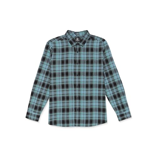 Image of Volcom Men's Caden Plaid Long Sleeve