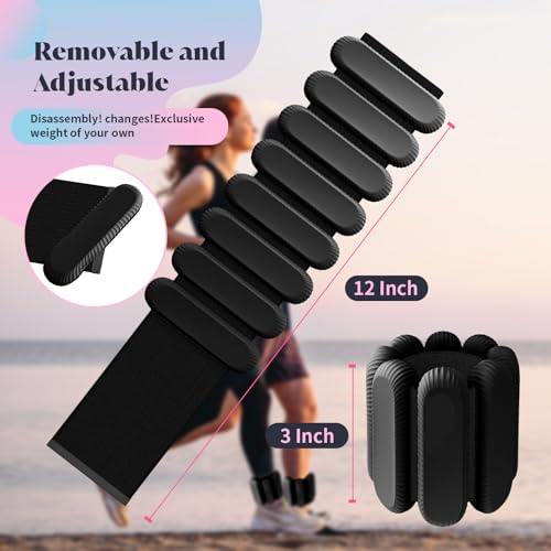 Poids de cheville lestés pour musculation et course à pied