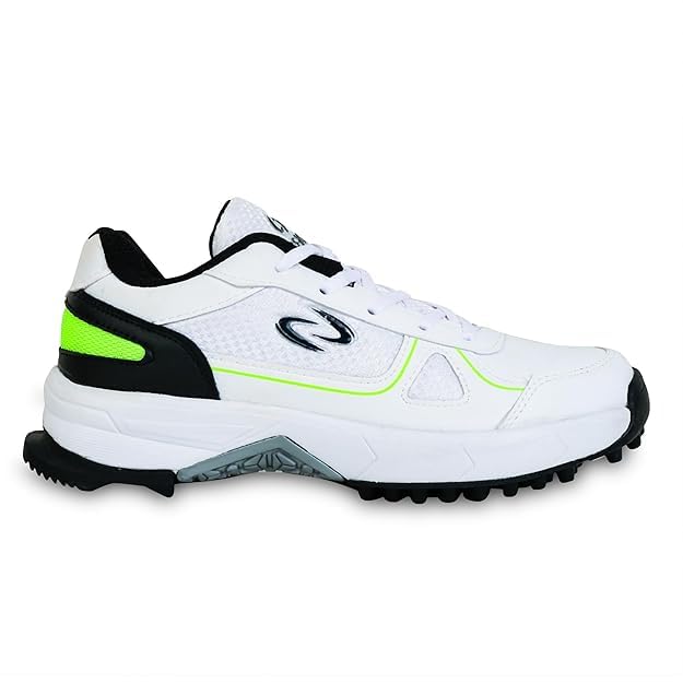 Image of SEAGA Sports Lightweight Cricket Shoes with Rubber Spikes Traction Grip