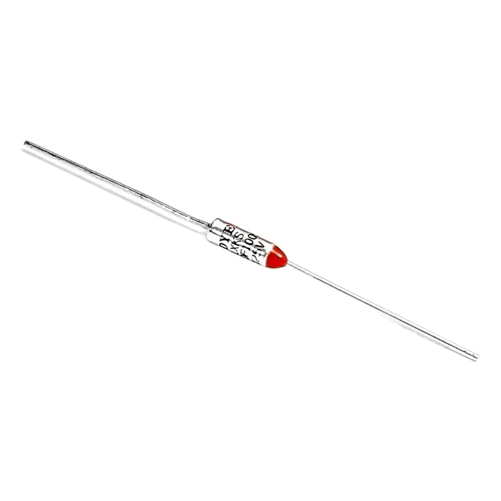 DF100S Microtemp Thermal Fuse de 100°C y 10A para protección eléctrica