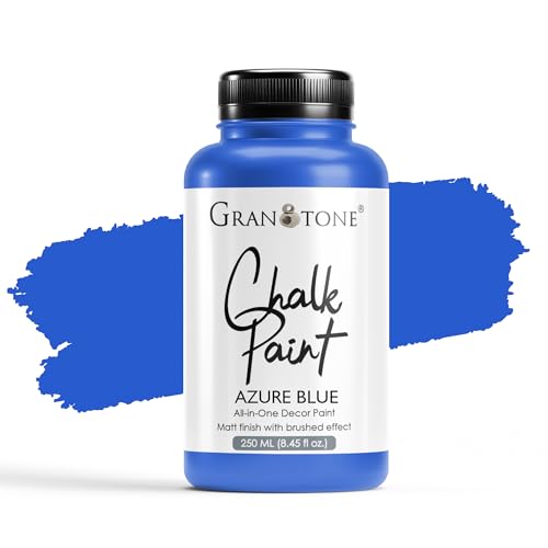 Image of GRANOTONE Chalk Paint Azure Blue 250 ml Matte Finish
