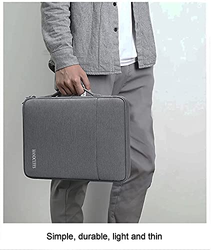 Image of Handcuffs Document Organizer Bag Waterproof Portfolio Case (Grey)