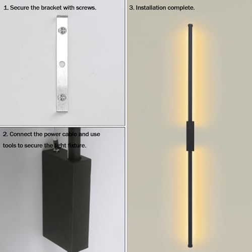 Aplique de pared rectangular que soluciona la falta de espacio en mesitas de noche 4